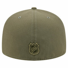 New Jersey Devils New Era Military Appreciation Flag 59FIFTY Fitted Hat - Olive - NHL