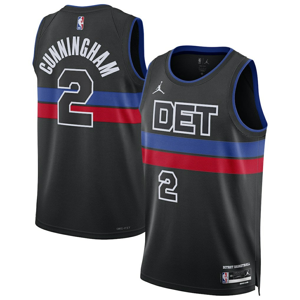 Cade Cunningham Detroit Pistons Unisex Swingman Jersey Statement Editi- Black - NBA