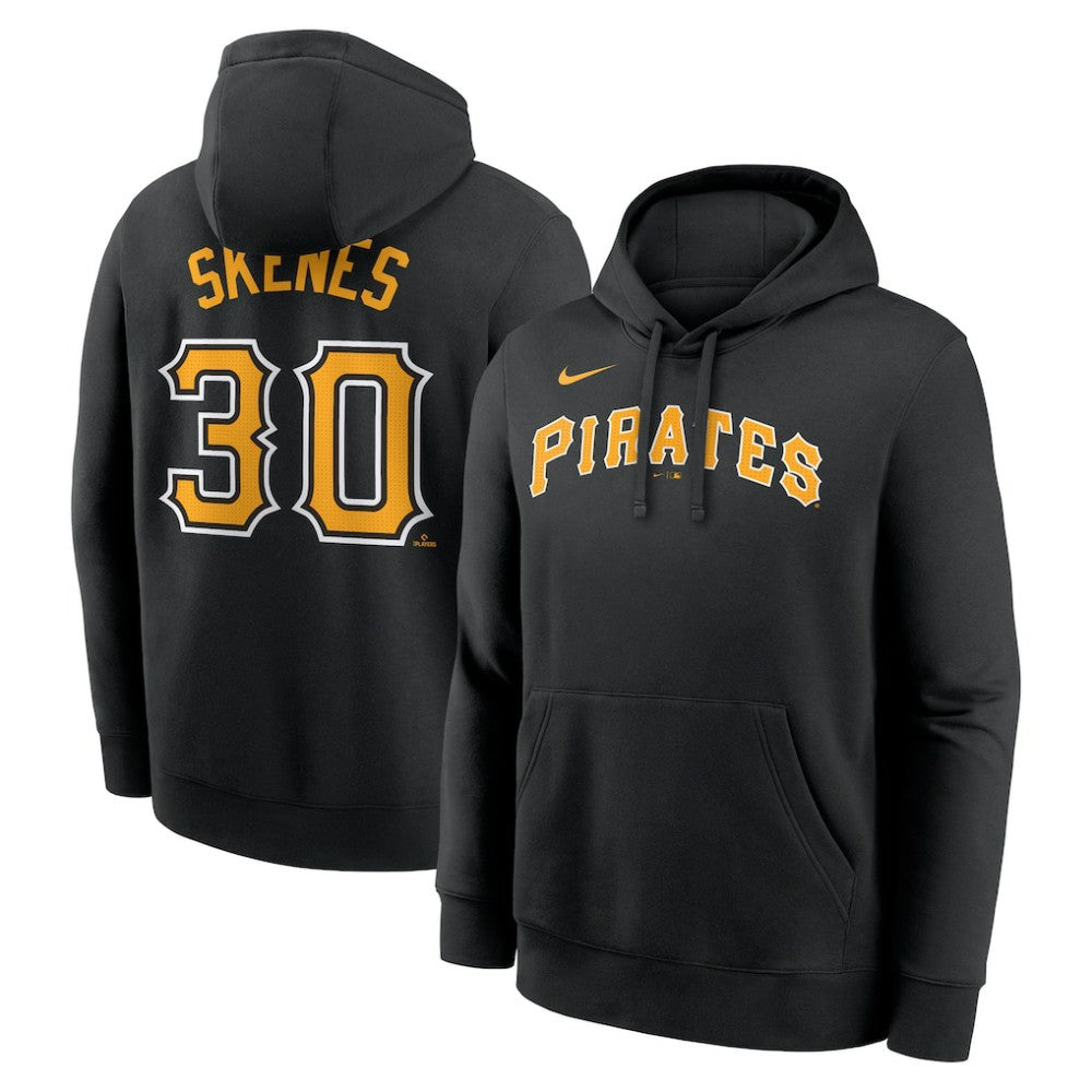 Paul Skenes Pittsburgh Pirates Nike Player Name & Number Club Fleece Pullover Hoodie - MLB