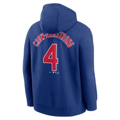 Pete Crow-Armstrong Chicago Cubs Nike Player Name & Number Club Fleece Pullover Hoodie - MLB