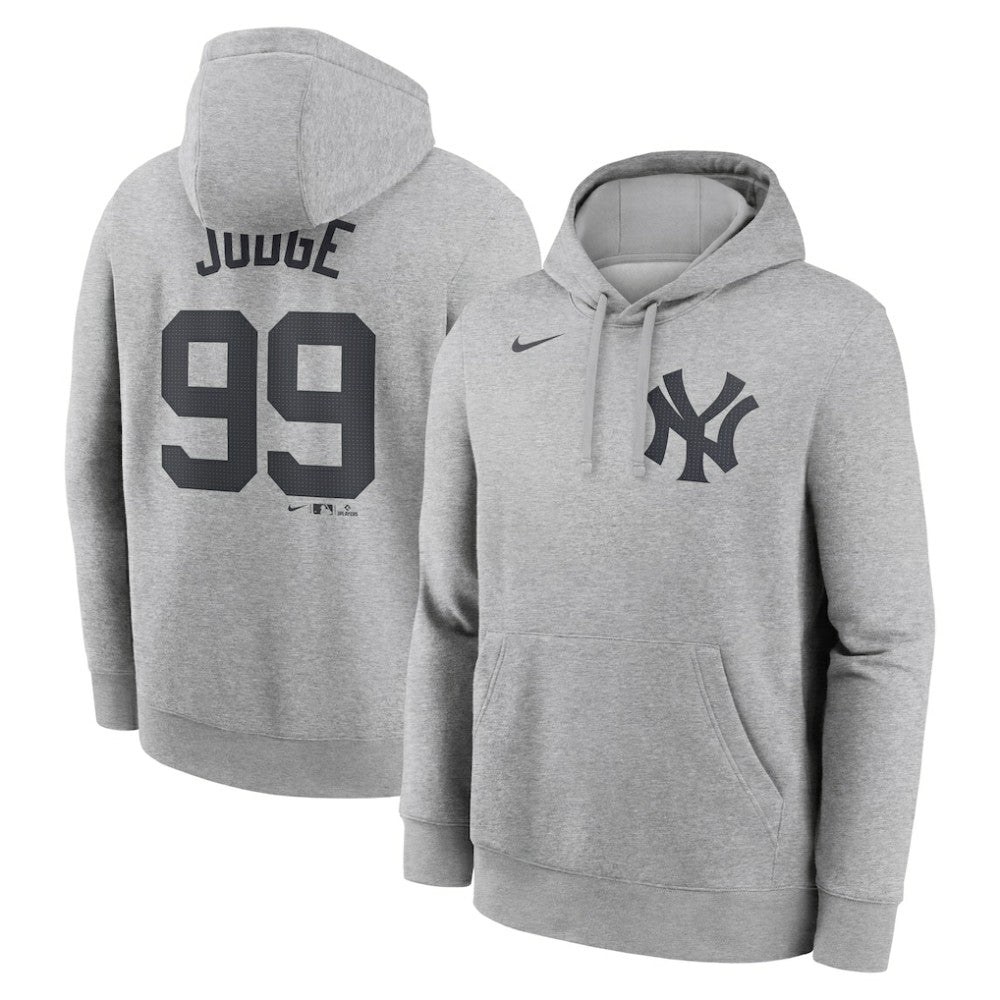 Aaron Judge New York Yankees Nike Player Name & Number Club Fleece Pullover Hoodie - MLB