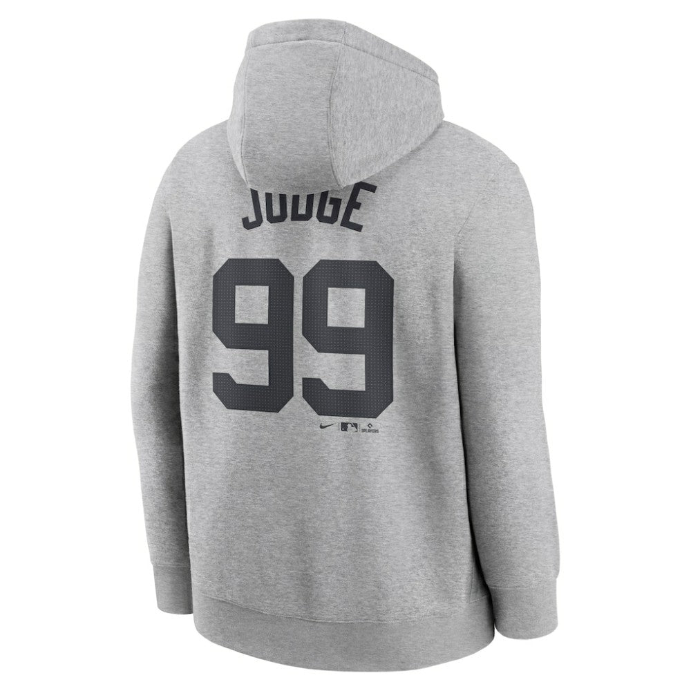 Aaron Judge New York Yankees Nike Player Name & Number Club Fleece Pullover Hoodie - MLB
