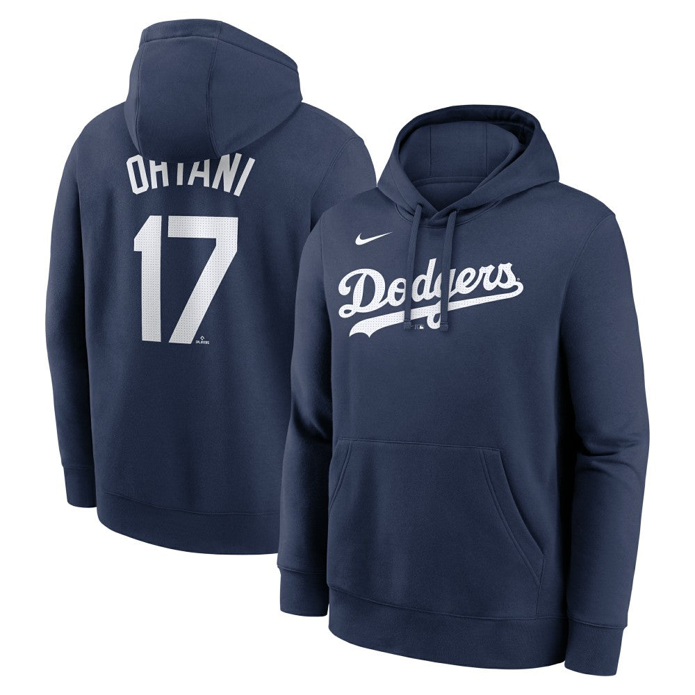 Shohei Ohtani Los Angeles Dodgers Nike Player Name & Number Club Fleece Pullover Hoodie - MLB