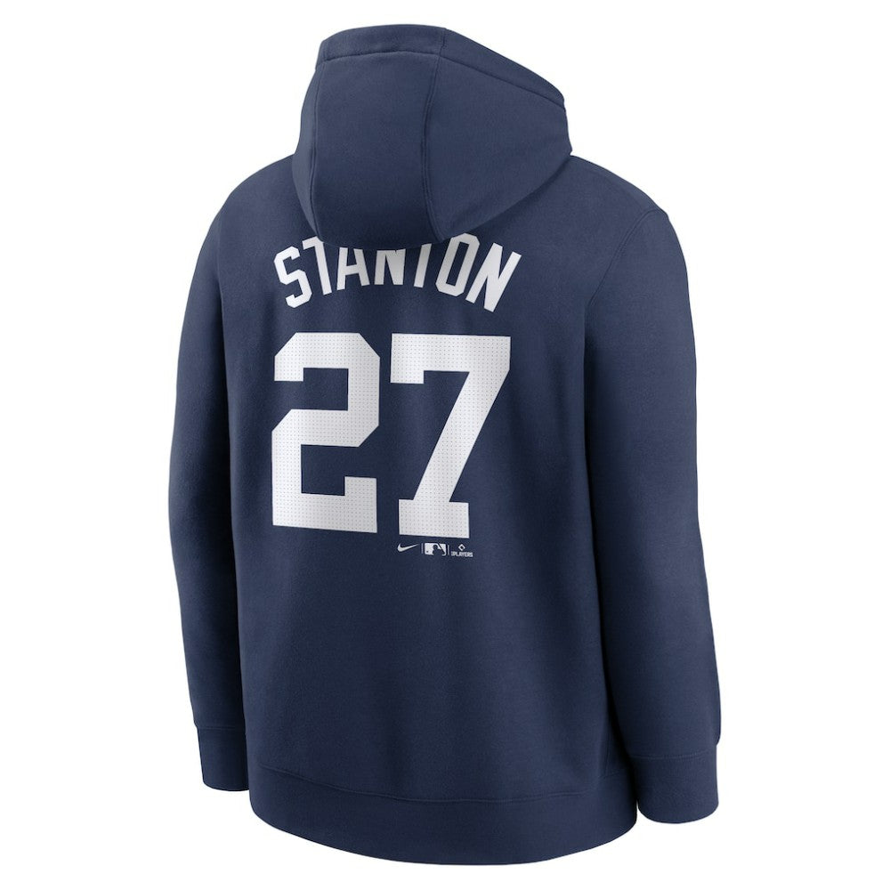 Giancarlo Stanton New York Yankees Nike Player Name & Number Club Fleece Pullover Hoodie - MLB