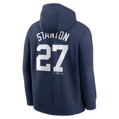 Giancarlo Stanton New York Yankees Nike Player Name & Number Club Fleece Pullover Hoodie - MLB