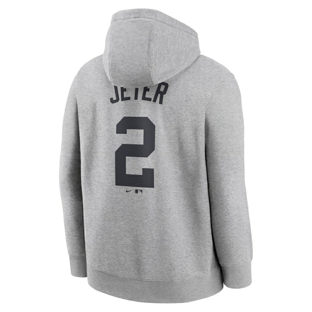 Derek Jeter New York Yankees Nike Player Name & Number Club Fleece Pullover Hoodie - MLB