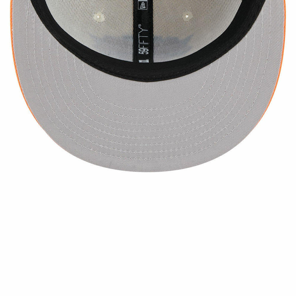New York Knicks 2025/26 City Edition Alternate 59FIFTY Fitted Hat Cream - NBA