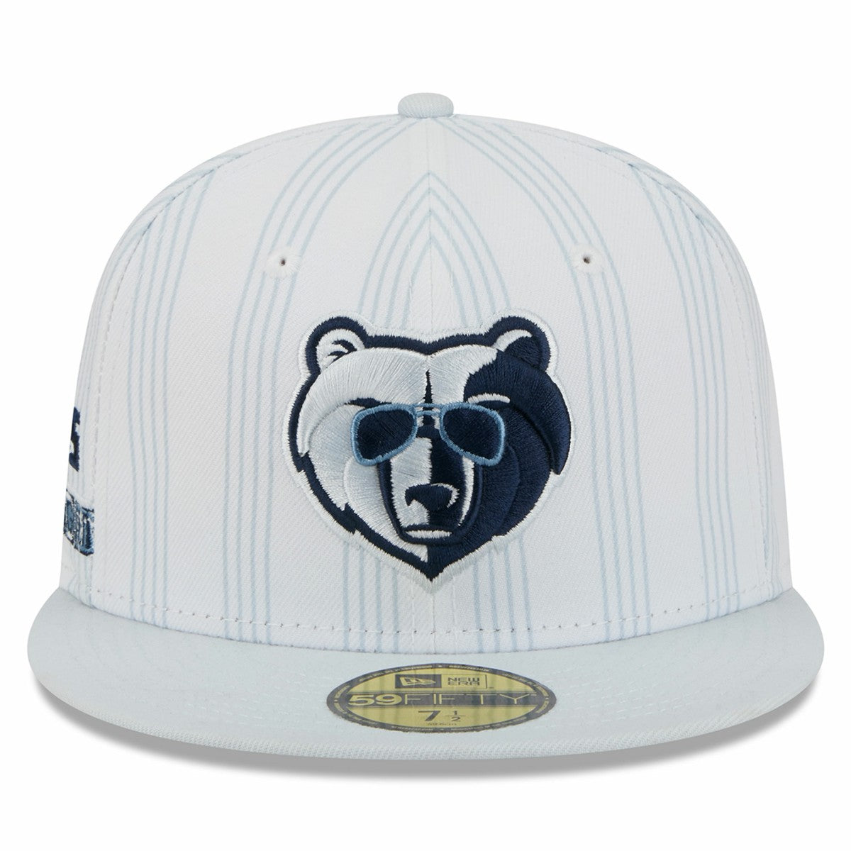 Memphis Grizzlies 2025/26 City Edition Alternate 59FIFTY Fitted Hat White - NBA