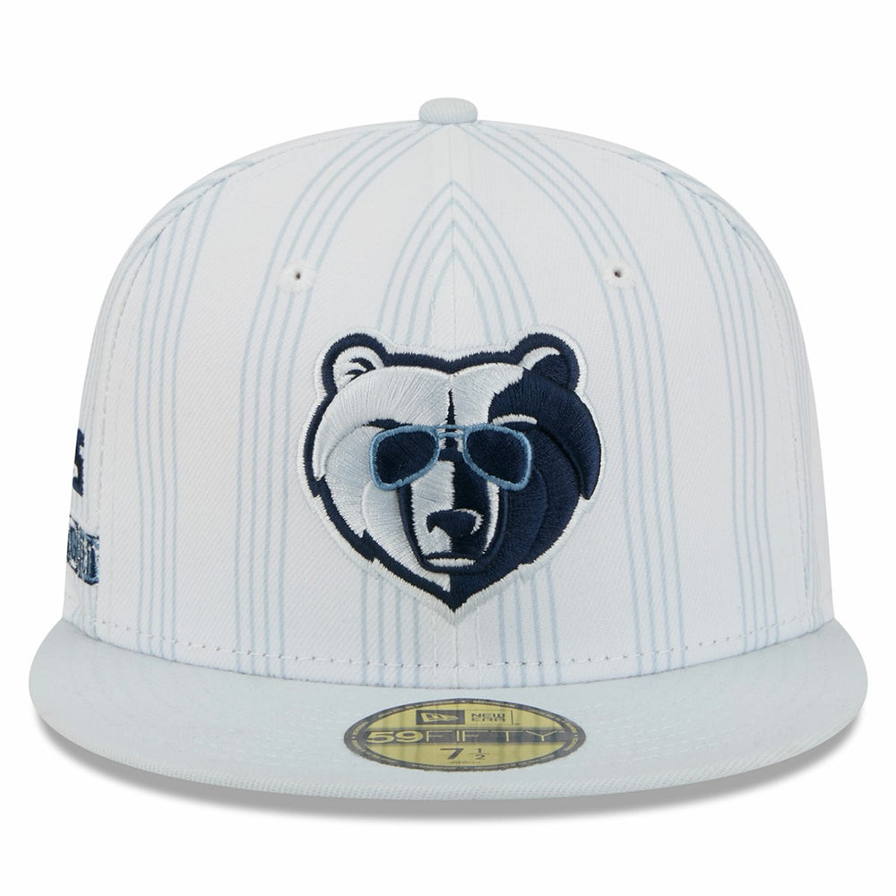 Memphis Grizzlies 2025/26 City Edition Alternate 59FIFTY Fitted Hat White - NBA