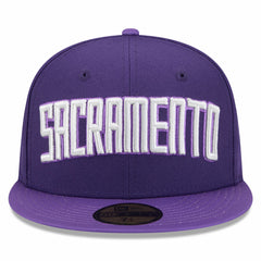 Sacramento Kings 2025/26 City Edition Alternate 59FIFTY Fitted Hat Purple - NBA