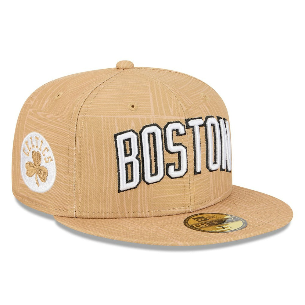 Boston Celtics 2025/26 City Edition Alternate 59FIFTY Fitted Hat Gold - NBA