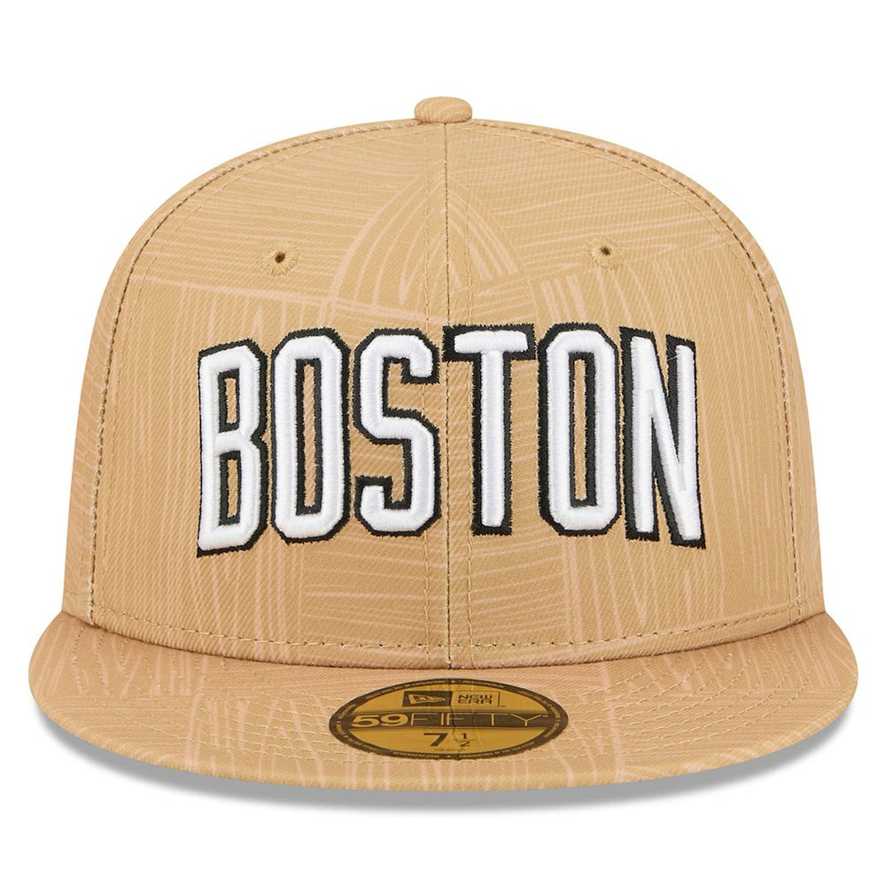 Boston Celtics 2025/26 City Edition Alternate 59FIFTY Fitted Hat Gold - NBA