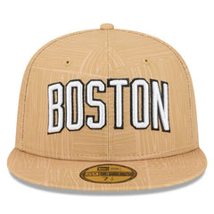 Boston Celtics 2025/26 City Edition Alternate 59FIFTY Fitted Hat Gold - NBA