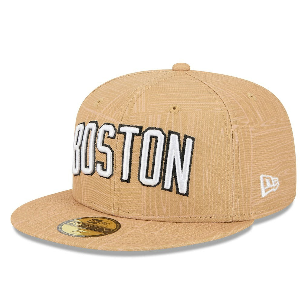 Boston Celtics 2025/26 City Edition Alternate 59FIFTY Fitted Hat Gold - NBA
