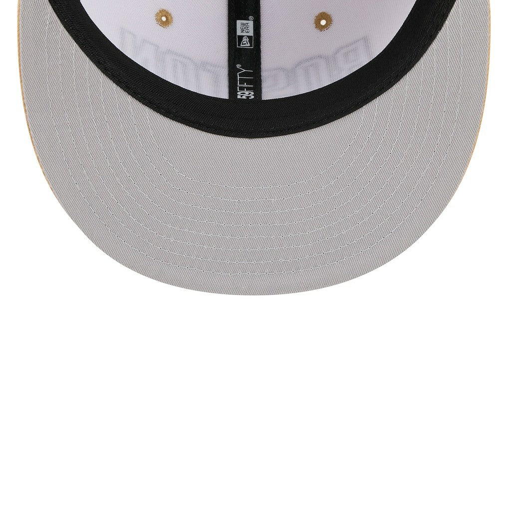 Boston Celtics 2025/26 City Edition Alternate 59FIFTY Fitted Hat Gold - NBA