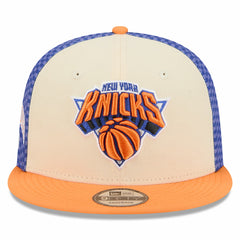 New York Knicks 2025/26 City Edition Alternate 9FIFTY Snapback Hat Cream - NBA