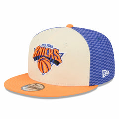 New York Knicks 2025/26 City Edition Alternate 9FIFTY Snapback Hat Cream - NBA