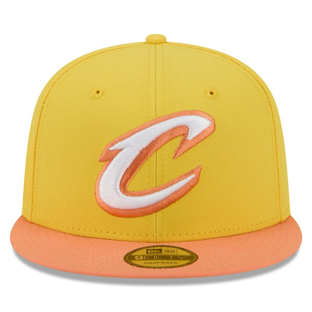 Cleveland Cavaliers 2025/26 City Edition Alternate 9FIFTY Snapback Hat Gold - NBA