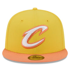 Cleveland Cavaliers 2025/26 City Edition Alternate 9FIFTY Snapback Hat Gold - NBA