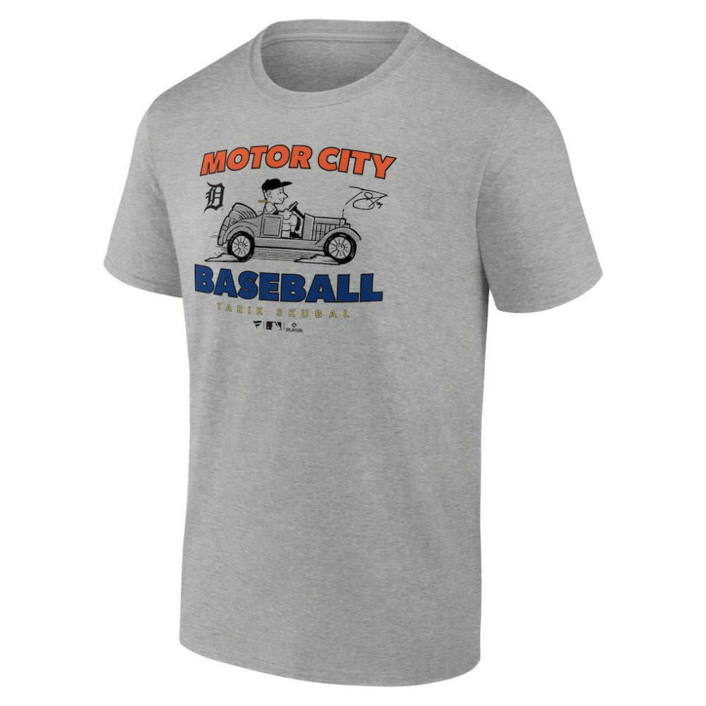 Tarik Skubal Detroit Tigers Motor City Baseball T-Shirt - MLB