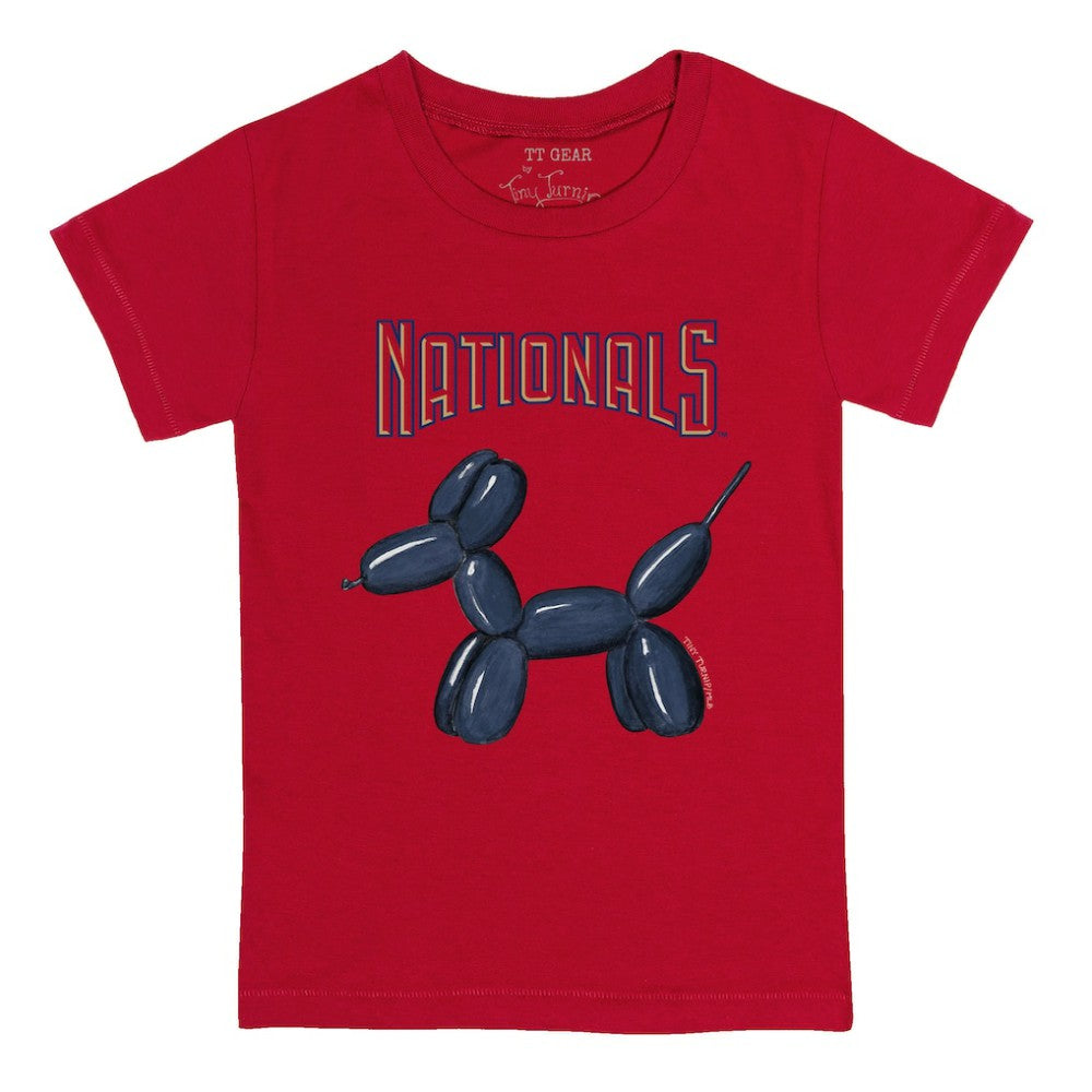 Washington Nationals Tiny Turnip Youth Balloon Dog T-Shirt - MLB