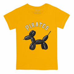 Pittsburgh Pirates Tiny Turnip Youth Balloon Dog T-Shirt - MLB