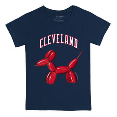 Cleveland Guardians Tiny Turnip Youth Balloon Dog T-Shirt - MLB