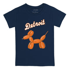 Detroit Tigers Tiny Turnip Youth Balloon Dog T-Shirt - MLB