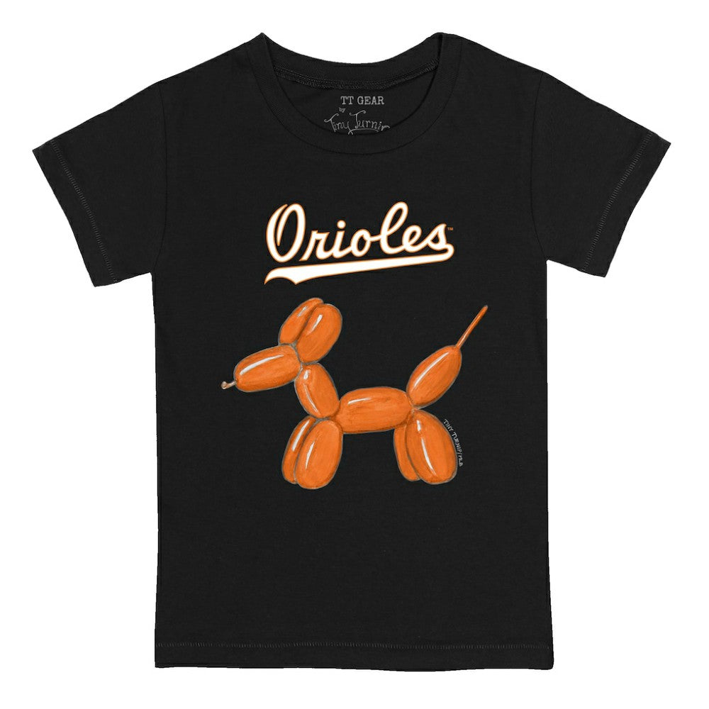 Baltimore Orioles Tiny Turnip Youth Balloon Dog T-Shirt - MLB