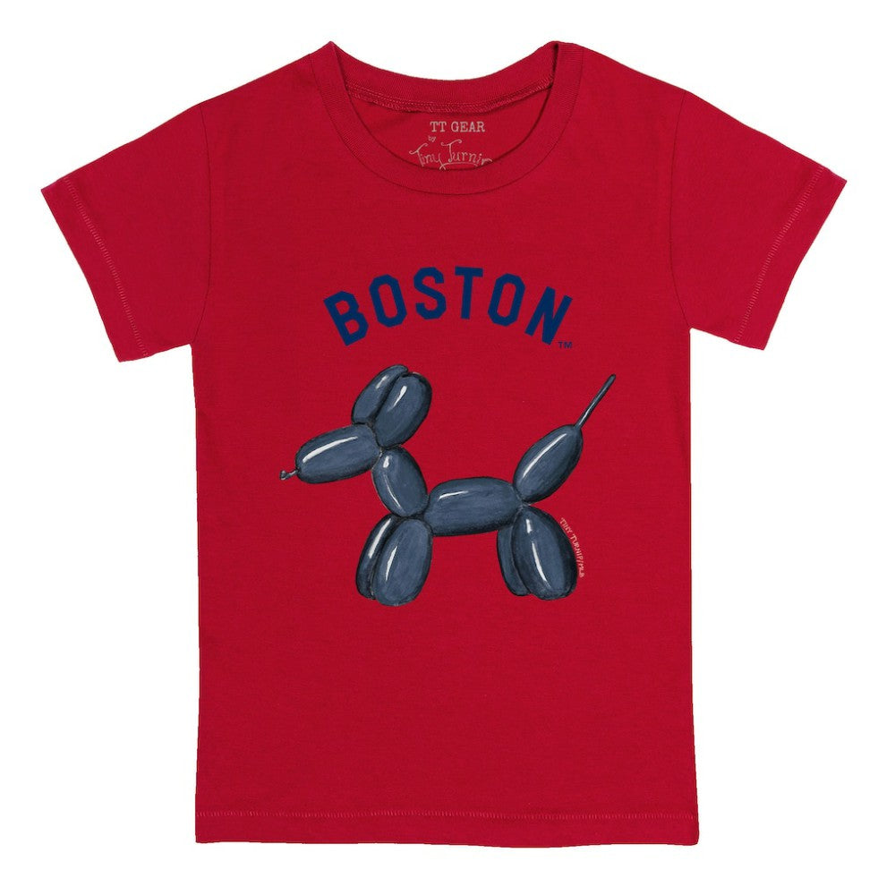 Boston Red Sox Tiny Turnip Youth Balloon Dog T-Shirt - MLB