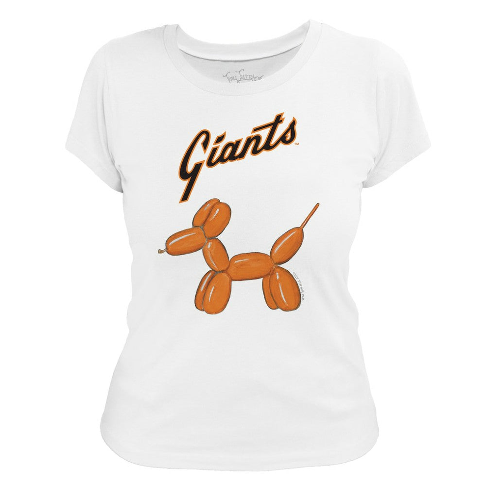 San Francisco Giants Tiny Turnip Women's Balloon Dog T-Shirt - MLB