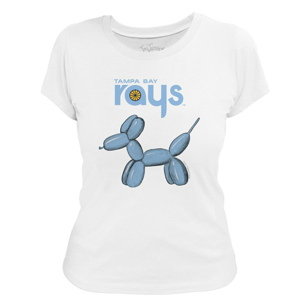 Tampa Bay Rays Tiny Turnip Women's Balloon Dog T-Shirt - MLB