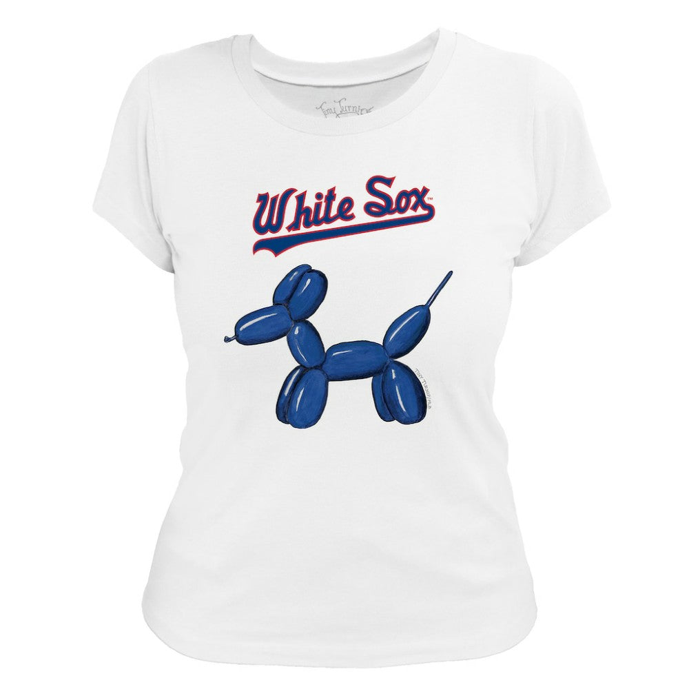 Chicago White Sox Tiny Turnip Women's Balloon Dog T-Shirt - MLB