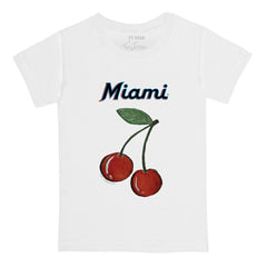 Miami Marlins Tiny Turnip  Youth Cherries T-Shirt - MLB