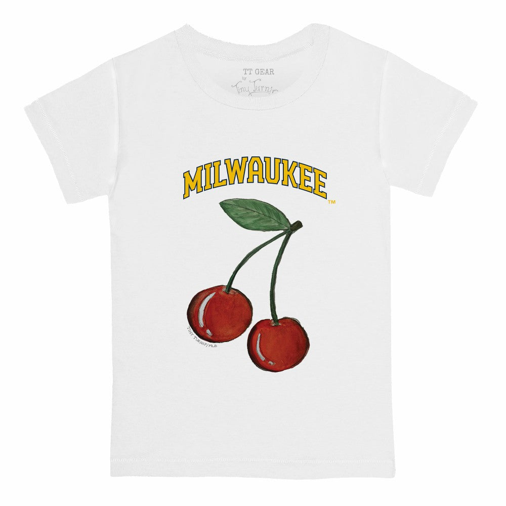 Milwaukee Brewers Tiny Turnip  Youth Cherries T-Shirt - MLB