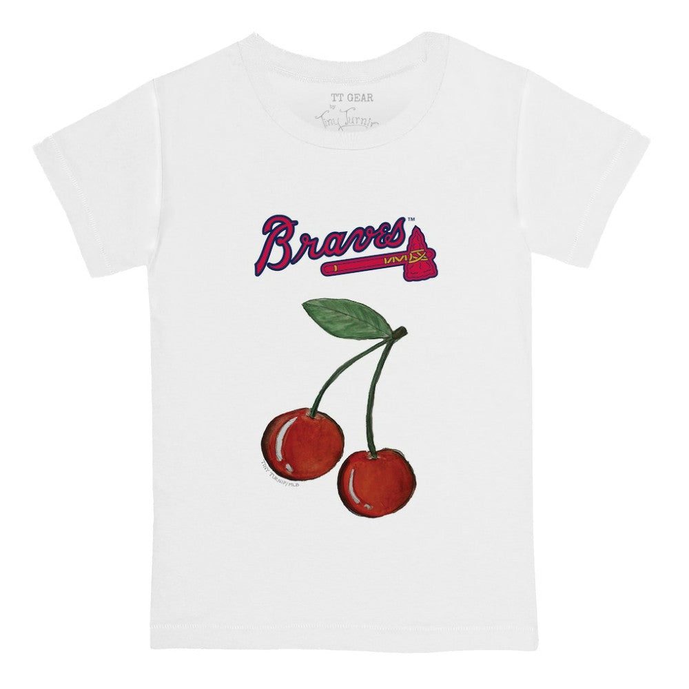 Atlanta Braves Tiny Turnip  Youth Cherries T-Shirt - MLB