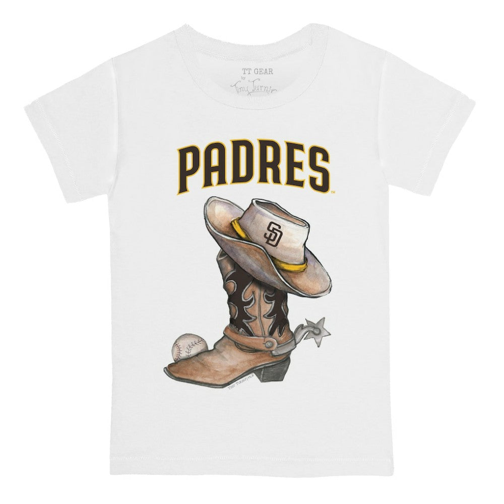 San Diego Padres Tiny Turnip Youth Cowboy Boot T-Shirt - MLB