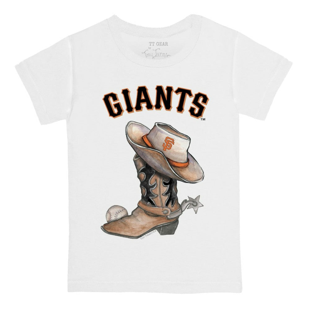 San Francisco Giants Tiny Turnip Youth Cowboy Boot T-Shirt - MLB