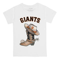 San Francisco Giants Tiny Turnip Youth Cowboy Boot T-Shirt - MLB