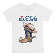 Toronto Blue Jays Tiny Turnip Youth Cowboy Boot T-Shirt - MLB