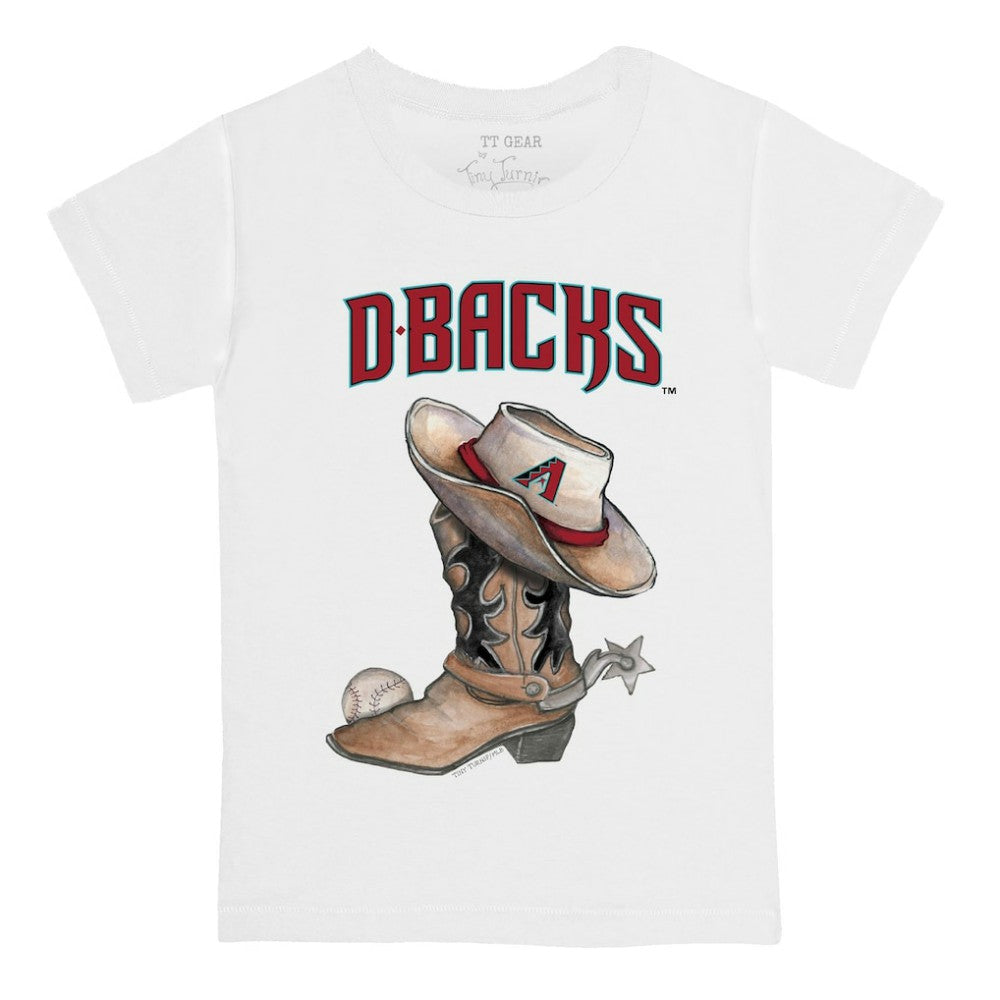 Arizona Diamondbacks Tiny Turnip Youth Cowboy Boot T-Shirt - MLB