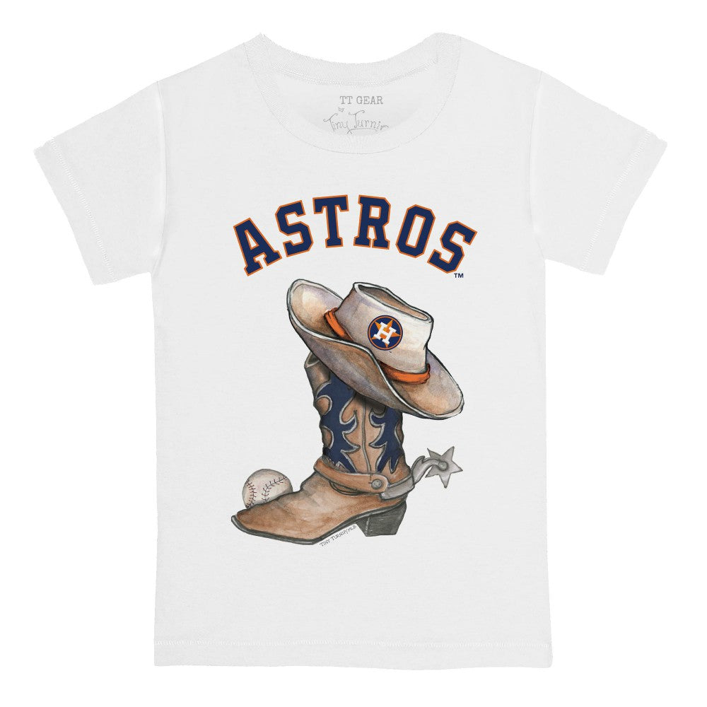 Houston Astros Tiny Turnip Youth Cowboy Boot T-Shirt - MLB