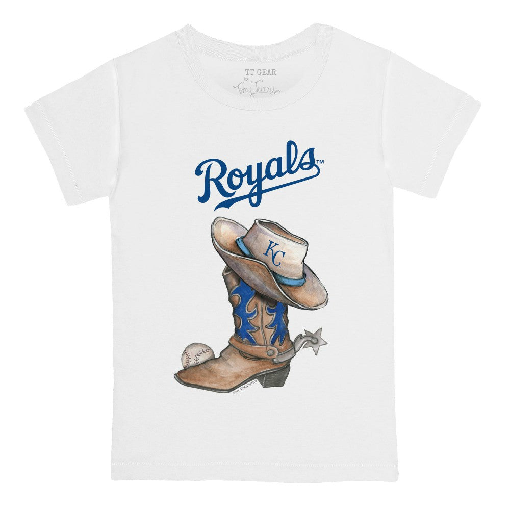 Kansas City Royals Tiny Turnip Youth Cowboy Boot T-Shirt - MLB
