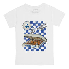 Los Angeles Dodgers Tiny Turnip Youth Pizza T-Shirt - MLB