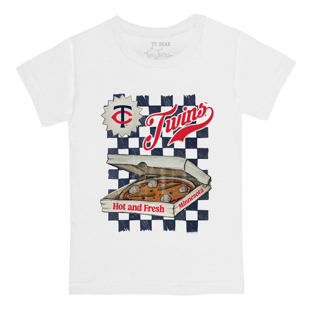 Minnesota Twins Tiny Turnip Youth Pizza T-Shirt - MLB