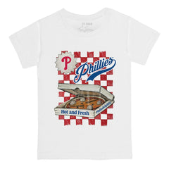 Philadelphia Phillies Tiny Turnip Youth Pizza T-Shirt - MLB