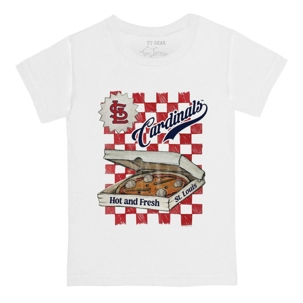 St. Louis Cardinals Tiny Turnip Youth Pizza T-Shirt - MLB