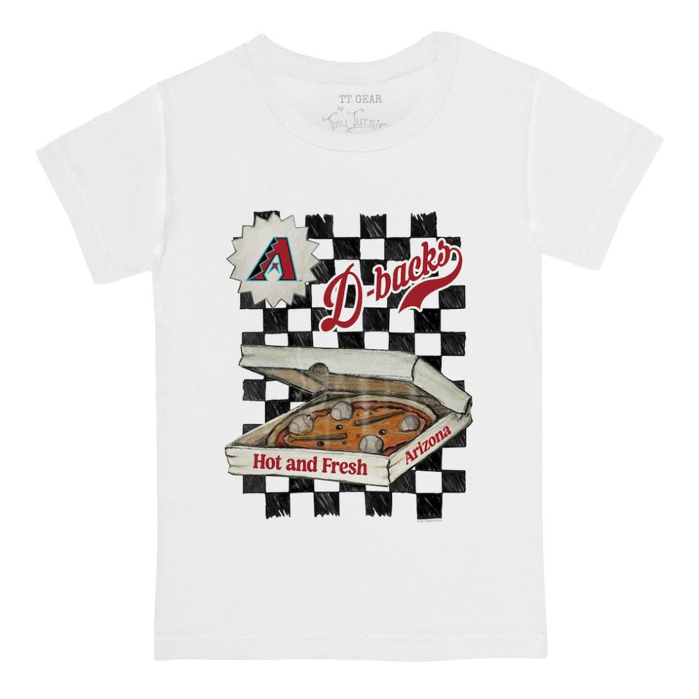 Arizona Diamondbacks Tiny Turnip Youth Pizza T-Shirt - MLB