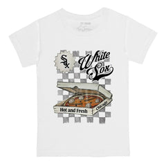 Chicago White Sox Tiny Turnip Youth Pizza T-Shirt - MLB