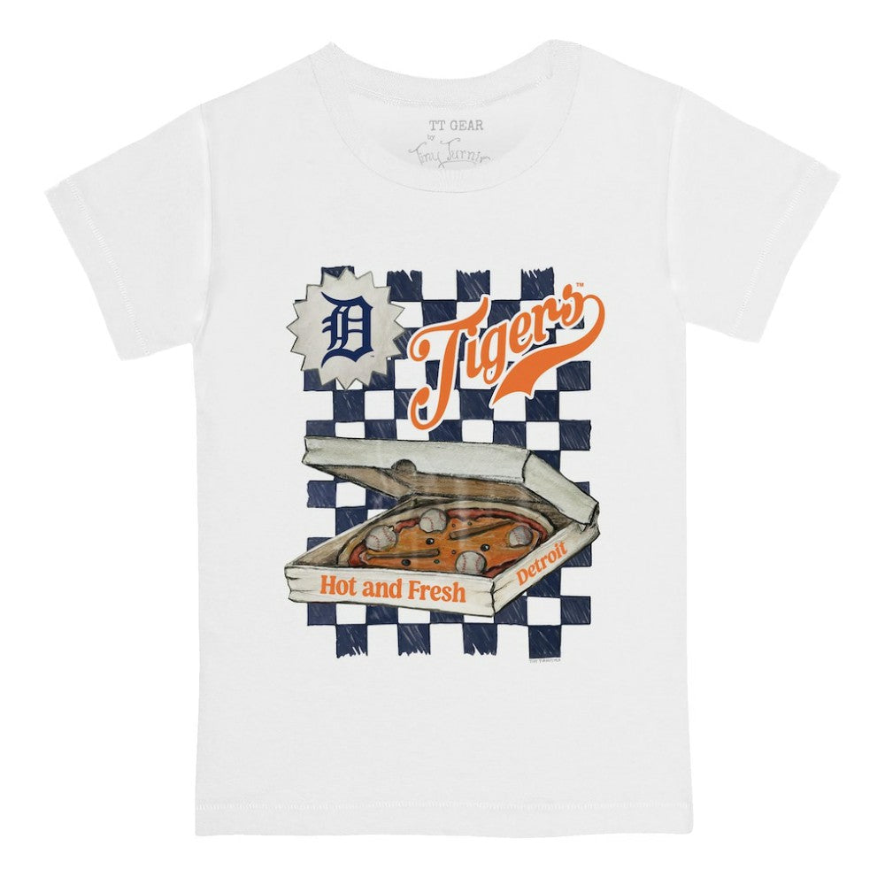 Detroit Tigers Tiny Turnip Youth Pizza T-Shirt - MLB